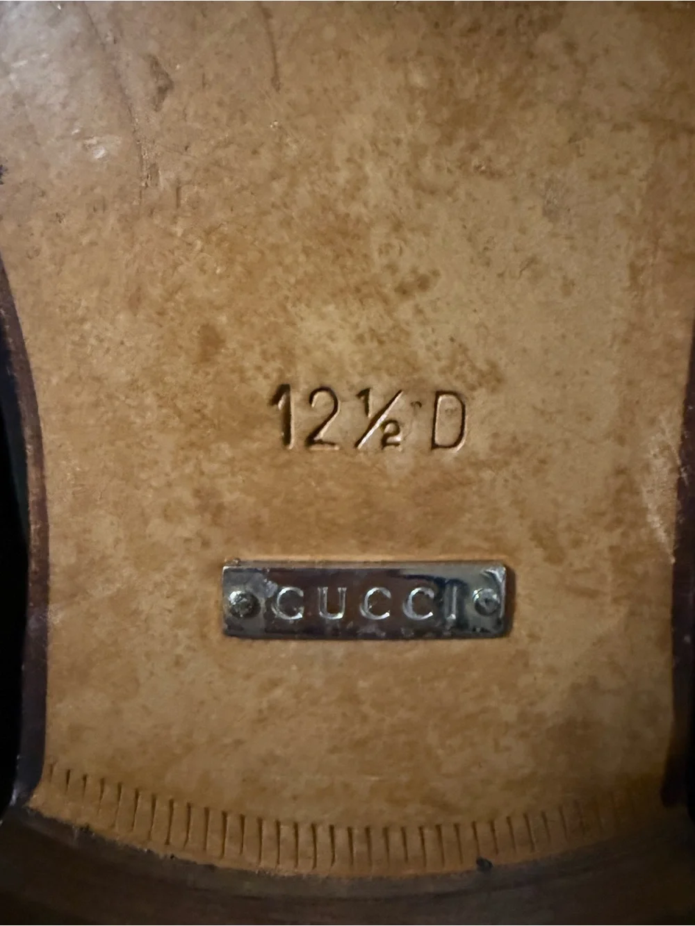 Gucci Dark Brown Leather Horsebit Slip-On Loafers